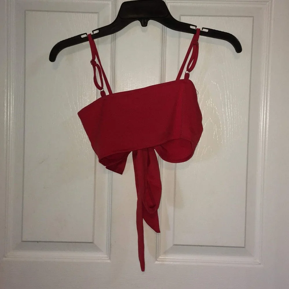 Red Tie Shirt Small